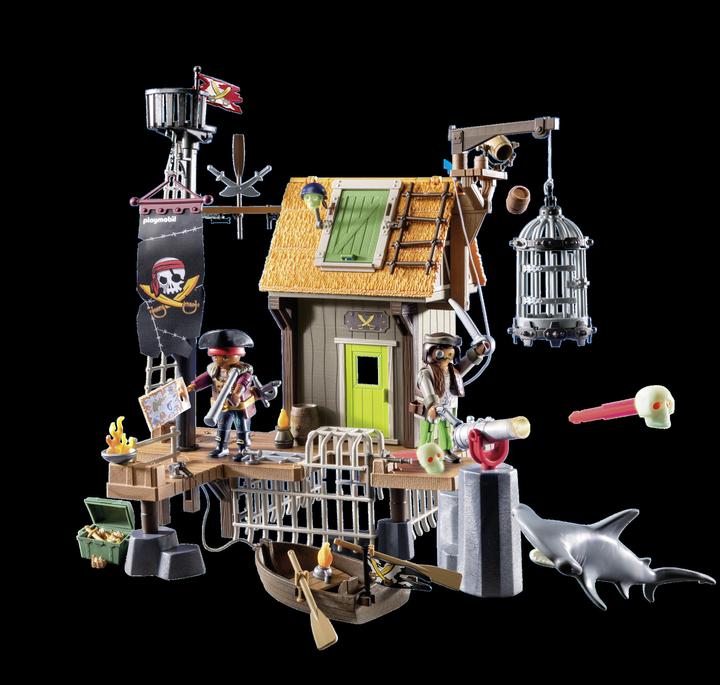 Produktbild Playmobil Piratenhafen mit Seeräuber-Gefängnis (71792, Playmobil Pirates)