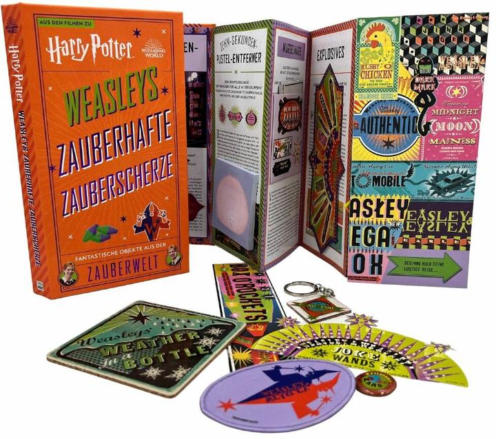 Produktbild Panini Harry Potter: Weasleys Zauberhafte Zauberscherze - Fantastische Objekte aus der Zauberwel (Deutsch, Jody Revenson, 2024)