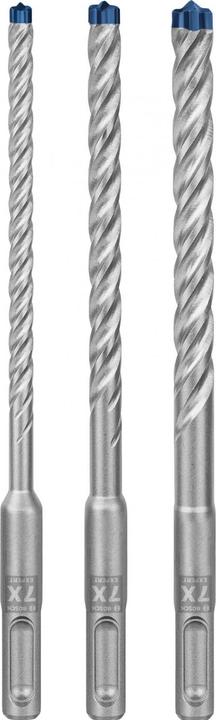 Produktbild Bosch Professional Zubehör EXPERT SDS plus-7X Hammerbohrer-Set, 5/6/6/8/10 mm, 5-tlg. (5.0 mm, 6.0 mm, 10.0 mm, Ø 8.0 mm)