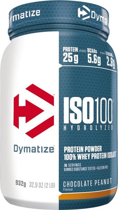 Image du produit Dymatize ISO 100 (Arachide, Chocolat, 1 pcs, 932 g)