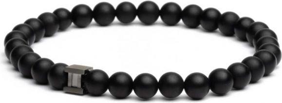Produktbild Gemini Black Mat 6mm M (Mattschwarzes 6-mm-Armband)
