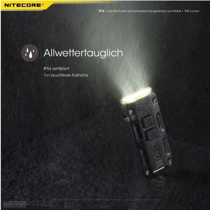 Produktbild Nitecore TIP SE - 700 Lumen, schwarz (6 cm, 700 lm)