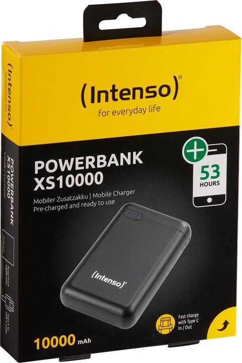 Productafbeelding Intenso XS 10000 (10000 mAh, 37 Wh)