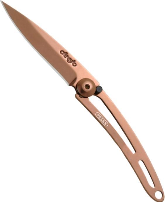 Immagine prodotto Deejo Coltello da tasca 15 g finitura rame (5.50 cm)