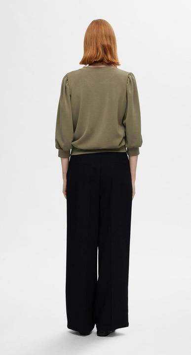 Actual product image Selected Femme Puffed sleeve sweatshirt (XS)