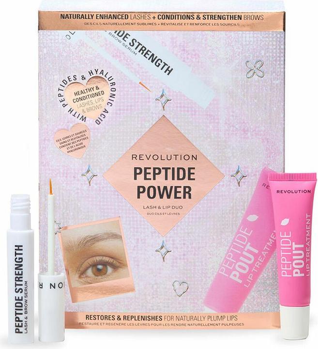 Produktbild Makeup Revolution Peptide Power Lash & Lip Duo