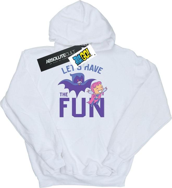 Actual product image Boys Teen Titans Go Let's Have The Fun Hoodie (128)
