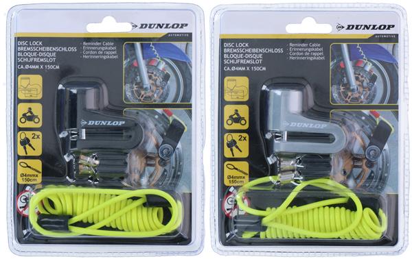 Produktbild Dunlop Motorcycle Lock brake disc uni