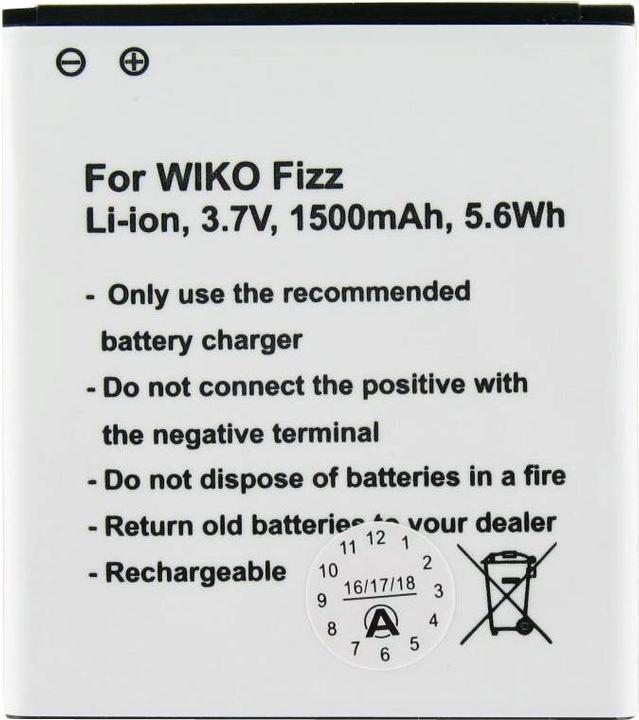 Actual product image Wiko Battery Fizz