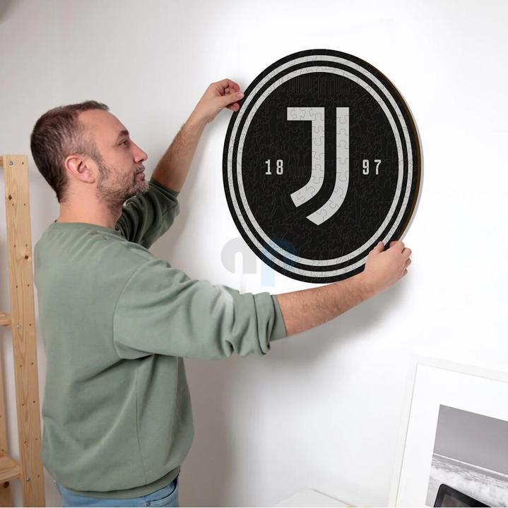 Immagine prodotto Iconic Juventus FC - Logo - Puzzle in Legno Taglia S (150 Pezzi) (150 pezzi)