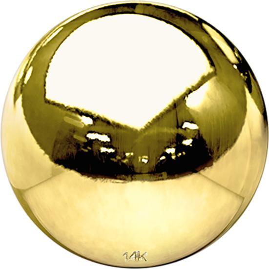 Image du produit Star Piercing Micro boule en or 14k (sans laiton, Or 14k)