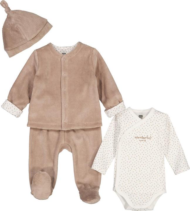 Actual product image La Redoute Collections 4-teiliges Set für Neugeborene (50)
