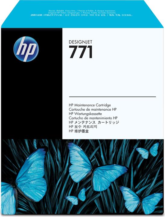 Image du produit HP Encre grand format N° d'origine CH644A (Y)