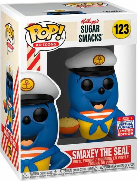 Actual product image Funko POP! Kellogg's Sugar Smacks Smaxey The Seal