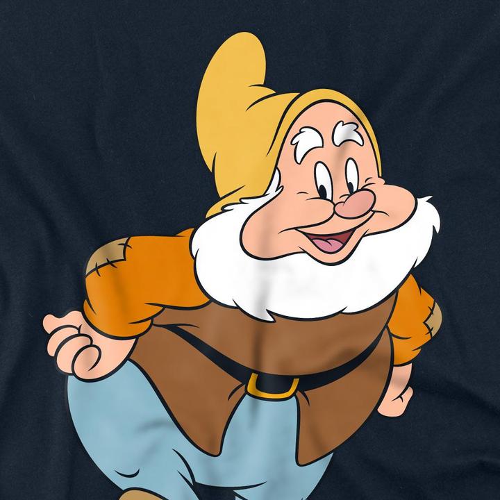 Actual product image Snow White Unisex Adult Happy T-Shirt (L)