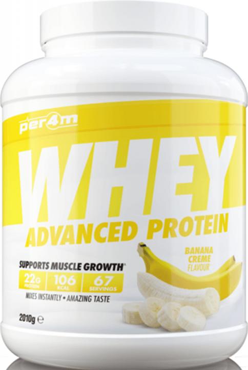 Image du produit Per4m Protéine Whey avancée (Crème de banane, 1 pcs, 2010 g)