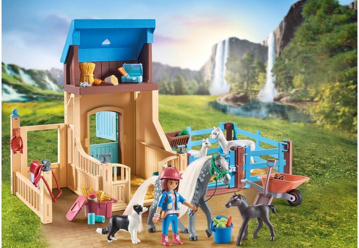 Produktbild Playmobil Amelia & Whisper mit Pferdebox (71353, Playmobil Horses of Waterfall)
