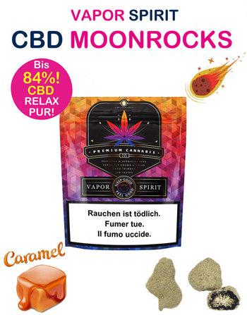 Vapor Spirit Moonrocks Caramel (2 g, Indoor)