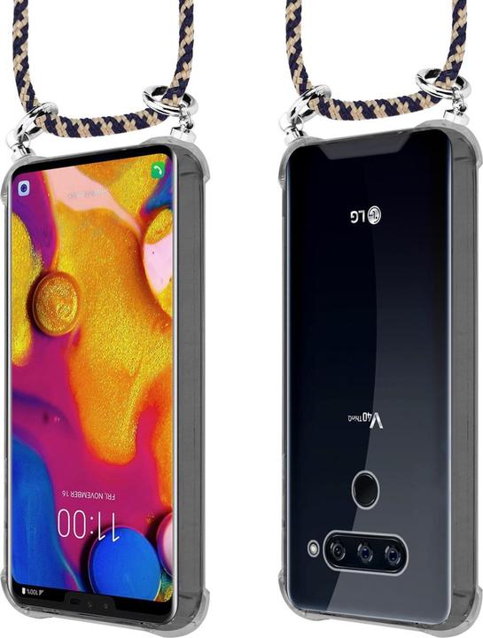 Produktbild Cadorabo TPU Handy Kette SILBER Cover