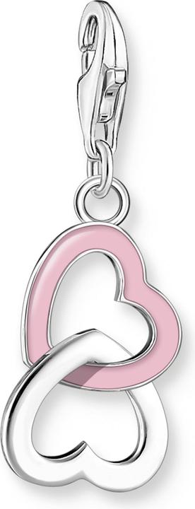 Immagine prodotto Thomas Sabo Ciondolo Charm Cuore Rosa Argento (Argento 925, Smalto)