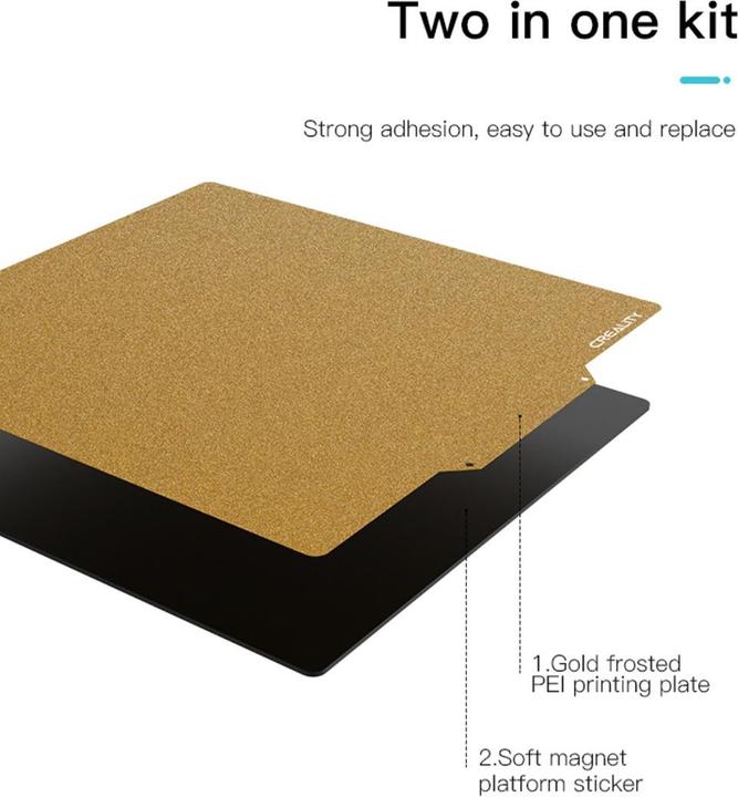 Immagine prodotto Creality 235x235 mm PEI Magnetic Spring Steel Building Plate per Ender 3 Pro / CR-20 Pro (Piastra)