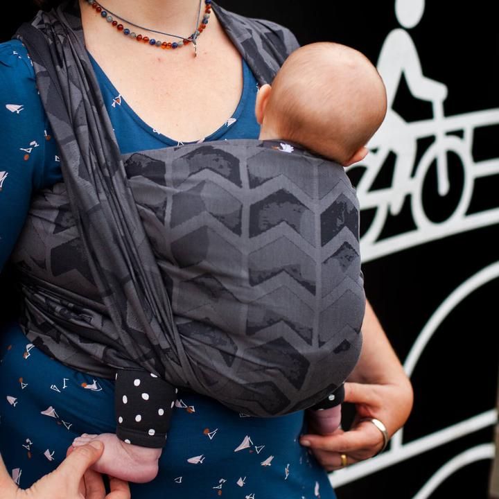 Actual product image Hoppediz Baby sling baby sling organic quality (4.60 m)