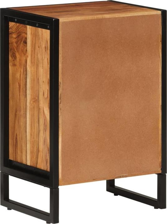 Produktbild VidaXL Badschrank Akazie und Eisen (40 x 30 x 60 cm)