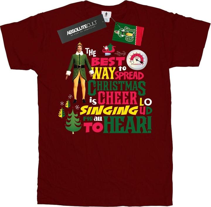 Produktbild Elf Christmas Cheer TShirt Mädchen (152, 158)