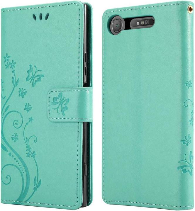 Productafbeelding Cadorabo Bloemen Boekomslag (Sony Xperia XZ1)
