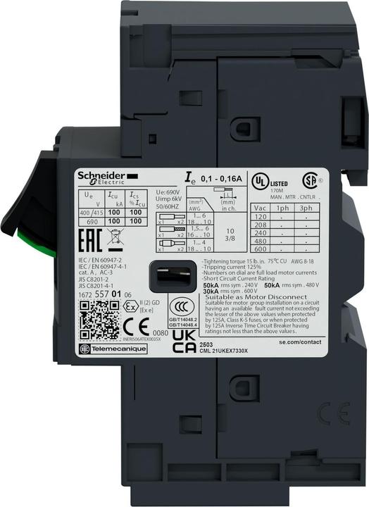 Produktbild Schneider Electric Motorschutzschalter 18A