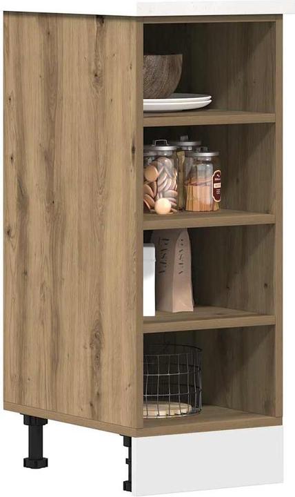 Produktbild VidaXL Unterschrank Artisan-Eiche 30x44,5x81,5 cm Holzwerkstoff Küchenschrank