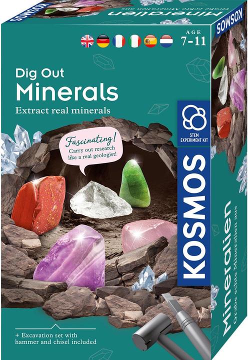 Kosmos Kosmos-Mineralien-Ausgrabung