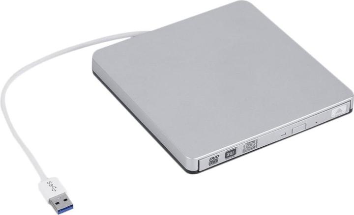 Immagine prodotto Apfelkiste Masterizzatore esterno Slim USB 3.0 CD DVD-RW (Masterizzatore DVD, Masterizzatore CD)