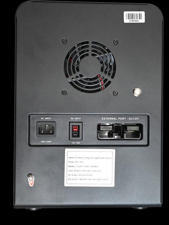 Produktbild Autosolar Powerstation 1500W "Swiss Edition" mit 195W Solarkoffer (1500 Wh, 26.40 kg)
