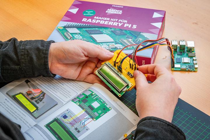 Produktbild Franzis Maker Kit für Raspberry Pi 5