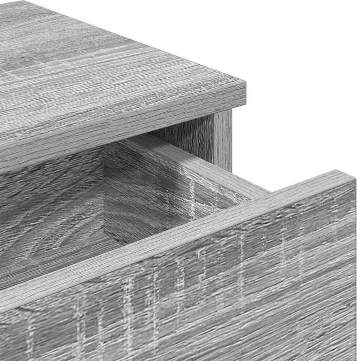 Image du produit VidaXL Étagère murale avec tiroirs Gris Sonoma 80x31x17 cm Bois composite