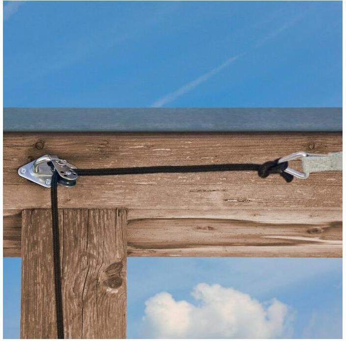 Image du produit Windhager Kit de câbles pour voile d'ombrage (4,5 x 17,5 x 15 cm)