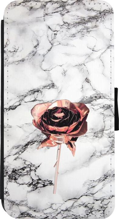 Produktbild PhoneLook Hülle Wallet schwarz Marble Rose Gold (Apple iPhone 11 Pro Max)