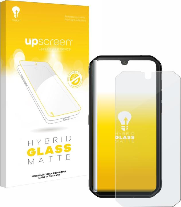 Produktbild upscreen Schutzglas Schutzfolie Displayschutz Display Schutz Glas Folie matt (1 Stück, Blackview BV9900E)