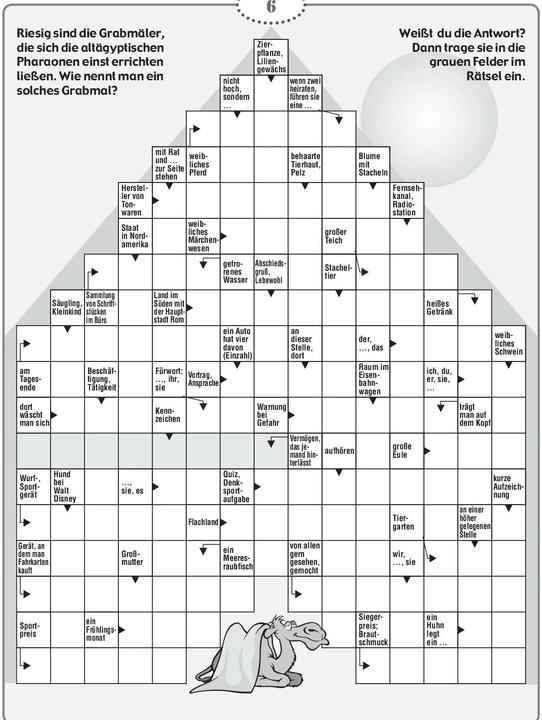 Produktbild Kreuzworträtsel ab 8 Jahren (Deutsch, Schwager & Steinlein Verlag, 2023)