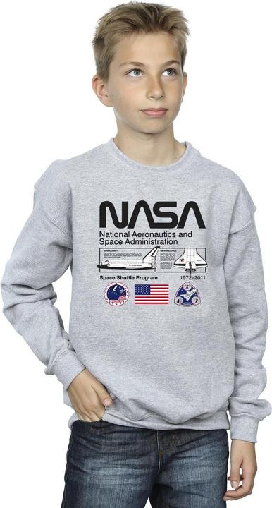 Produktbild Nasa Space Admin Sweatshirt Jungen (152, 158)
