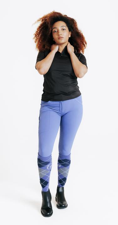 Produktbild Fouganza Reithose 900 Full Grip Damen blau (XS)