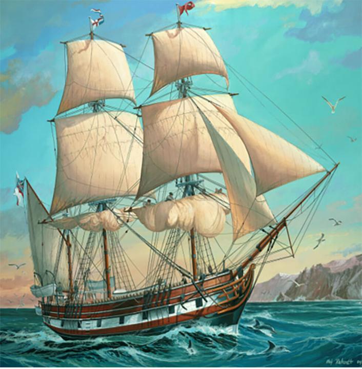 Produktbild Revell H.M.S. Beagle