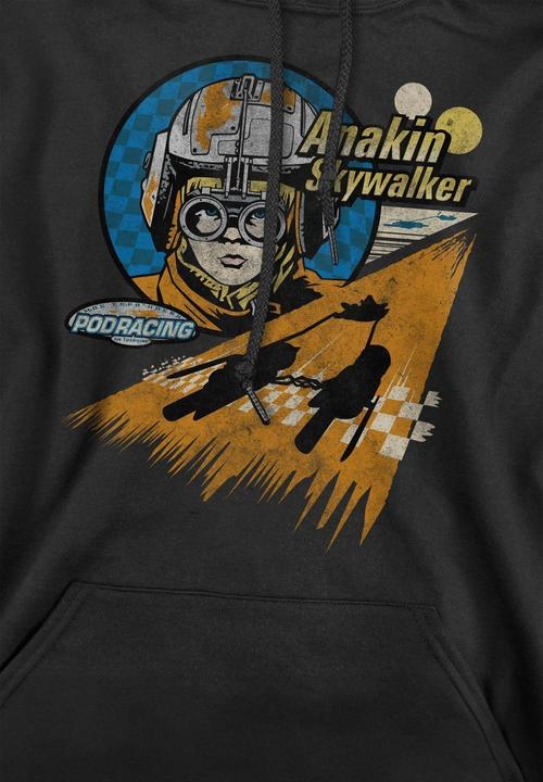 Actual product image Star Wars Mens Mos Espa Anakin Skywalker Hoodie (XL)
