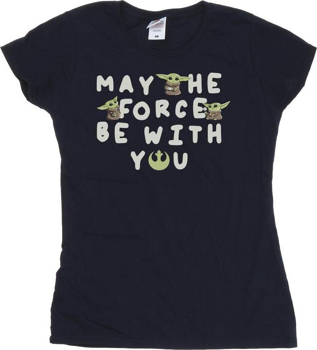 Produktbild Star Wars The Mandalorian Grogu May The Force Be With You TShirt (XL)