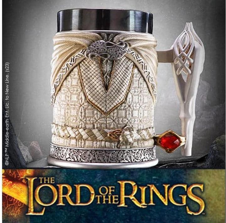 Immagine prodotto Nemesis Now Boccale del Signore degli Anelli Gandalf il Bianco 15 cm (0.60 l, 1 x)