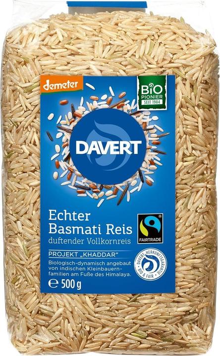 Davert Echter Basmati Reis duftend Fairtrade (500 g)