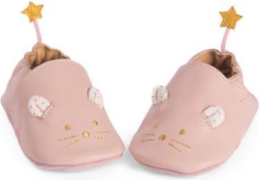 Image du produit Moulin Roty Chaussons en cuir Souris 18/24 mois, La Petite Ecole de Danse (18, 24)