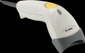 Actual product image Zebra LS1203 (1D barcodes)