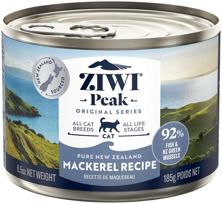Immagine prodotto Ziwi Peak Cibo per gatti in scatola macherel 185g (Adulto, 1 pz., 185 g)
